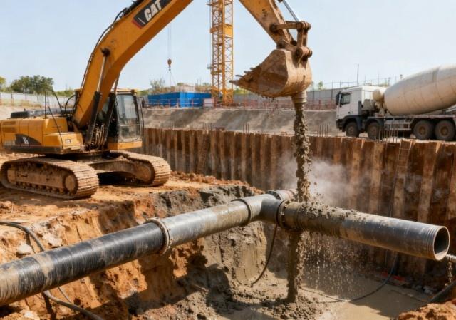 隆阳注浆管应用于建筑工程与结构维修领域